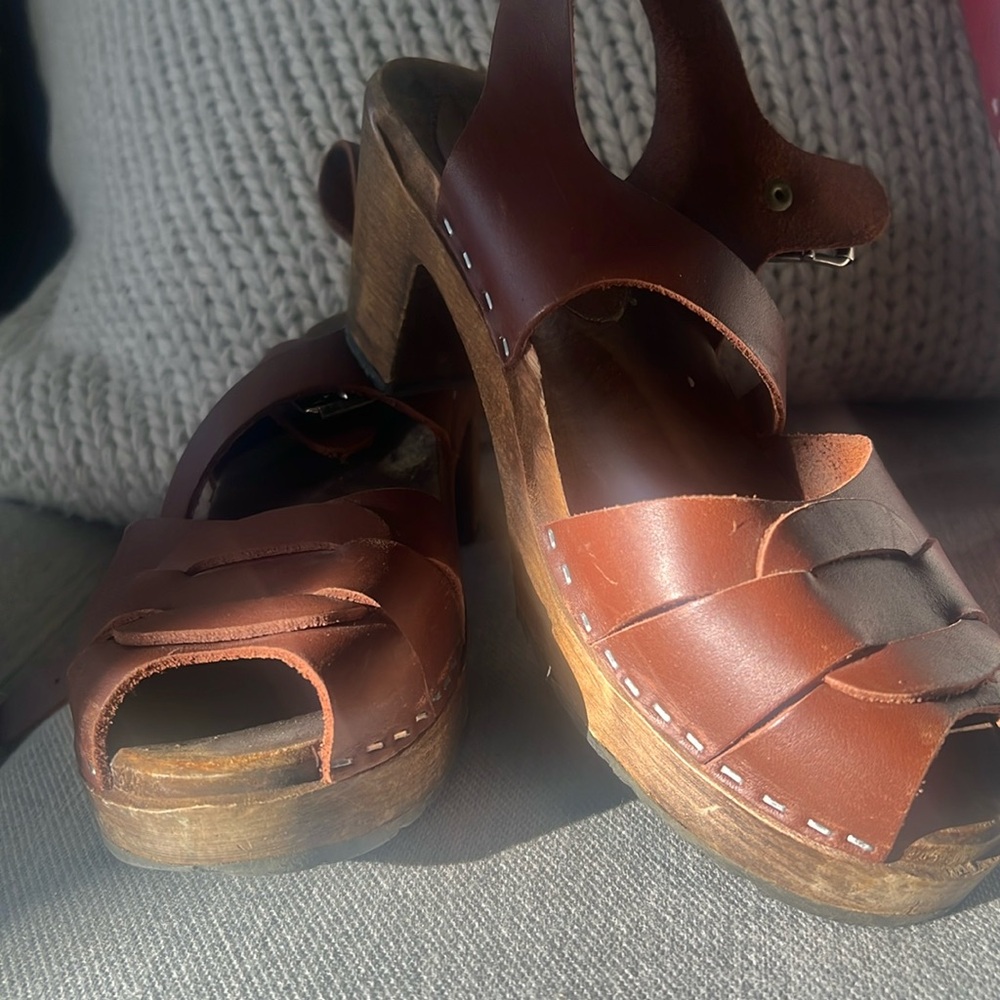 Wooden clogs